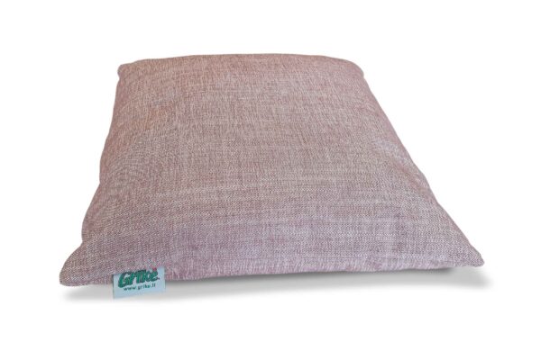 Grikių lukštų pagalvėlė (35×35 cm, rausva)